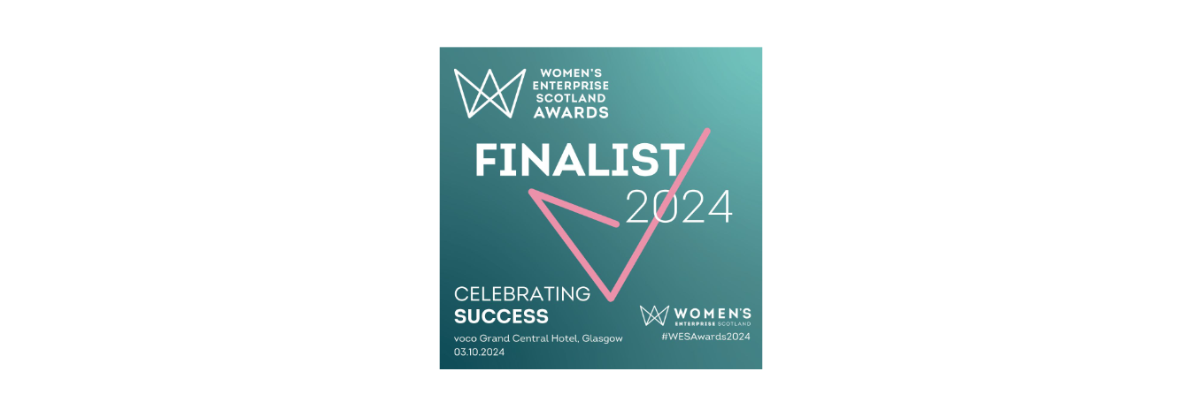 "Outstanding Business of the Year" at the Women's Enterprise Scotland Awards 2024